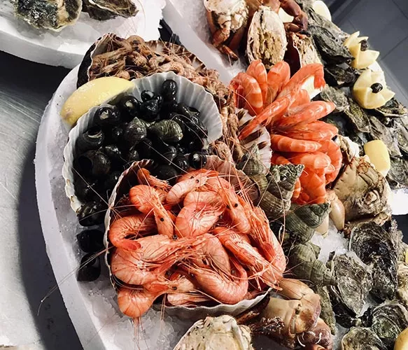Plateaux fruits de mer