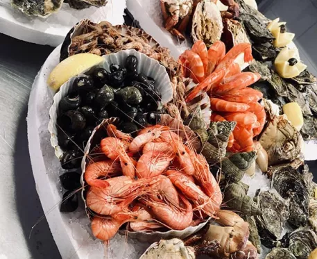 Plateaux fruits de mer